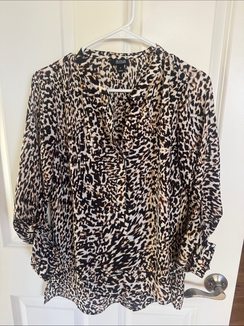 Animal Print Blouse